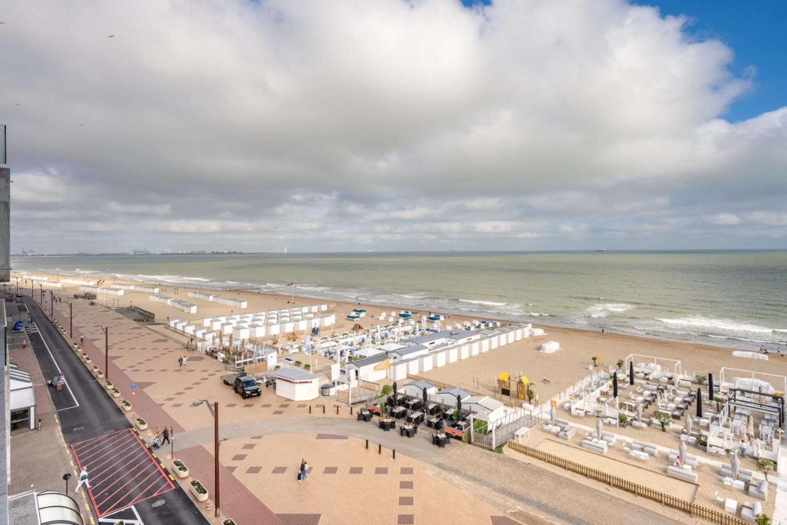 Vue Mer, Famille, Teletravail, Chiens Admis & Garage Knokke-Heist Exterior foto