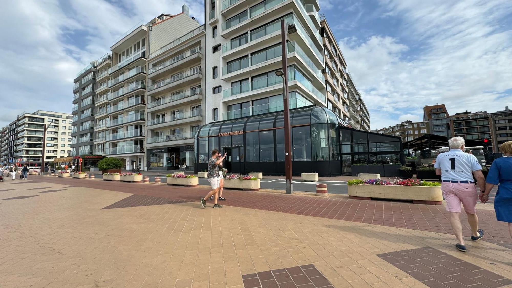 Vue Mer, Famille, Teletravail, Chiens Admis & Garage Knokke-Heist Exterior foto